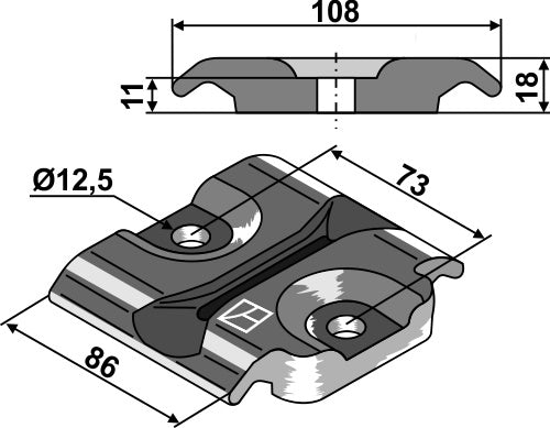 Ledger plate