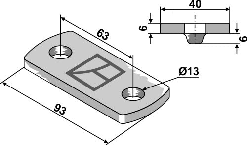 Ledger plate