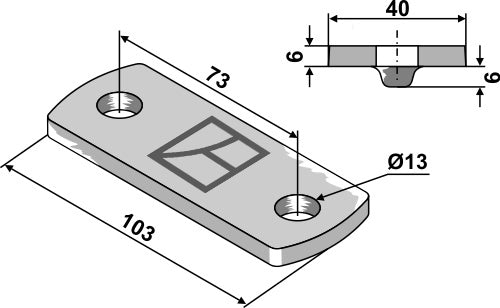 Ledger plate