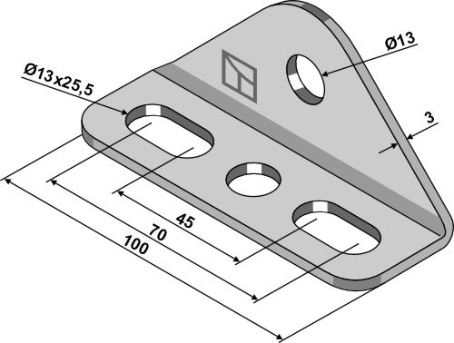 Bracket for torsion spring