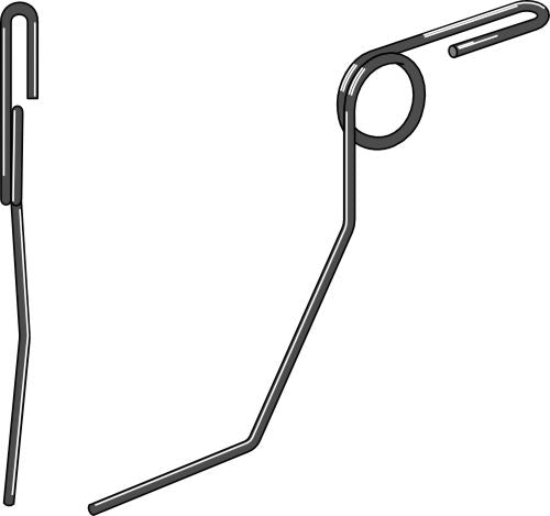 Torsion following tine Ø7mm - left