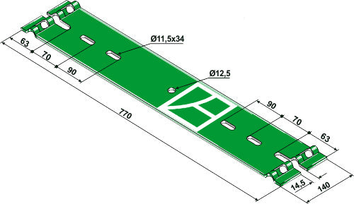 Leaf spring - 700