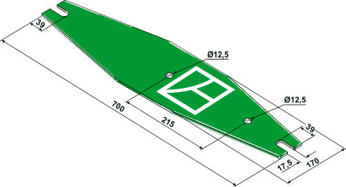 Leaf spring - 700