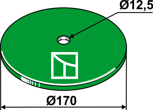 Leaf spring - Ø170