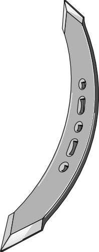 Twisted stubble point - right model