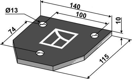 Ledger plate
