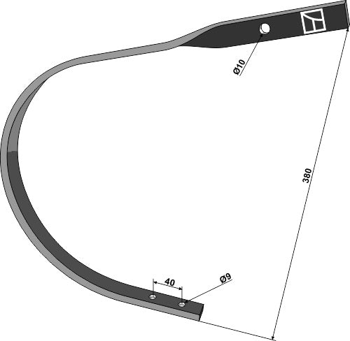 Tine 25x8