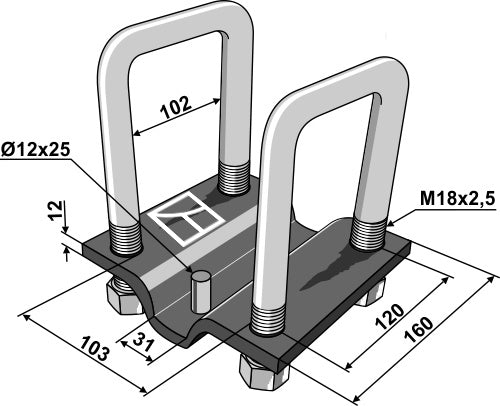 Clamp compl.