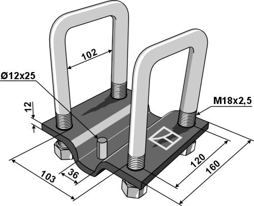 Clamp compl.