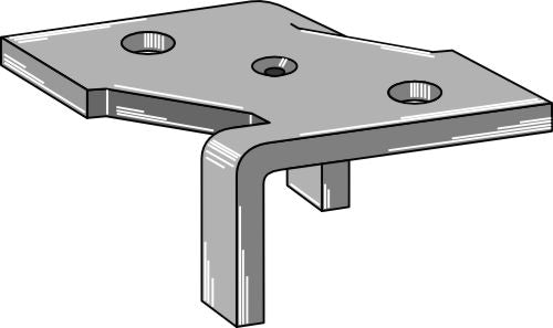 Clamp for 3 1/2 layer cultivator tine