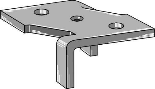 Clamp for 4 1/2 layer cultivator tine