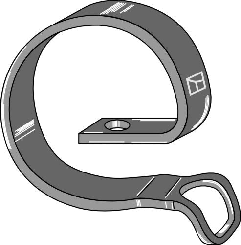 Reinforcing spring - Powder coated