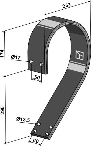 spring shank 90x14