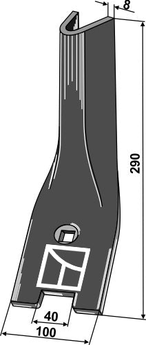 Centre guideboard