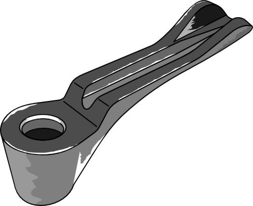 Shank protector - right