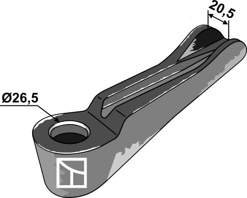 Shank protector - left