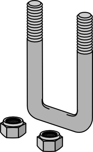 Stirrup bolts for 80 x 120 frame