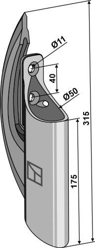 Slot shoe nozzle