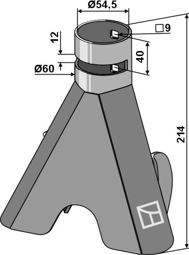 Slot shoe nozzle