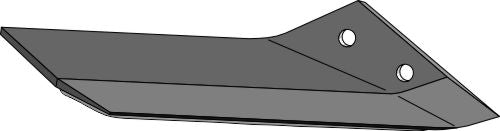 Replacement wing hard metal - right