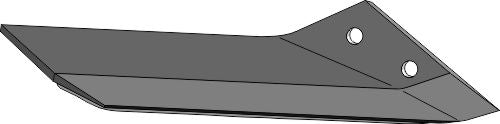Replacement wing hard metal faced- right