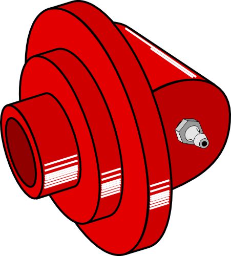 Compression spring stop
