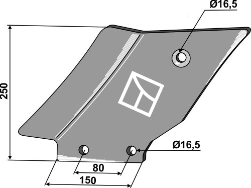 Guideboard - left