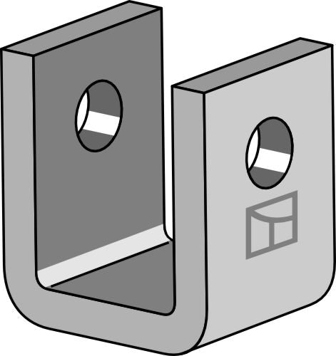 Clamp for stone collector
