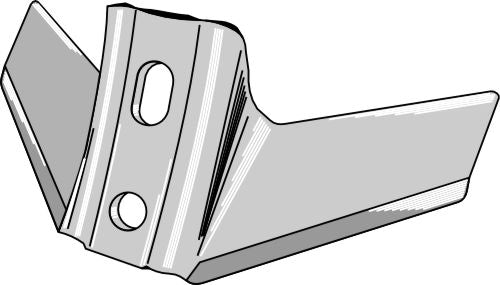 Stubble share 315mm