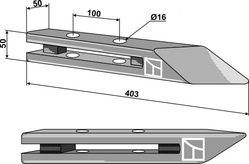 Bison point - left model