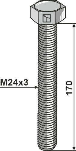 Bolt M24x3 - 8.8