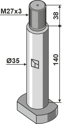 Pin Ø35
