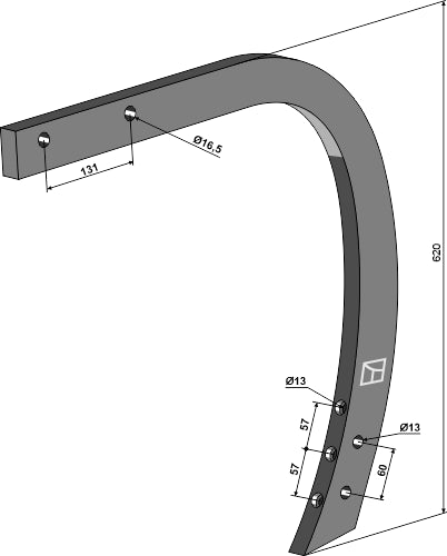 Tine 60x25