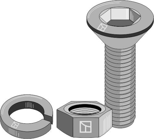 Hexagon socket bolt M12x1,75x55