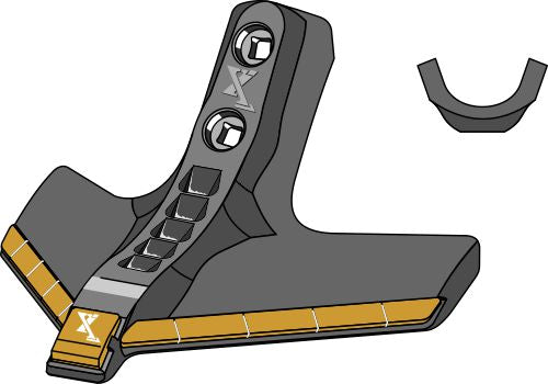 Sweep 220mm - Hard metal