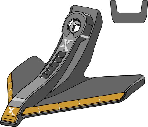 Sweep 240mm - Hard metal