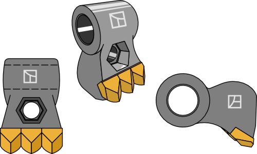 Pruning hammer - Hard metal