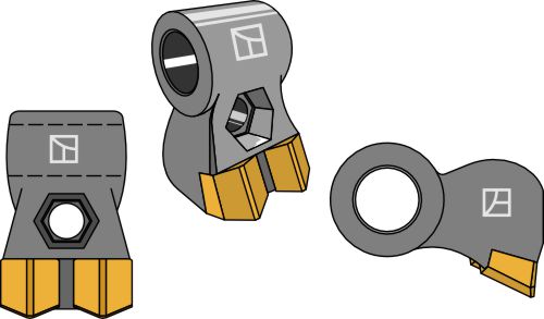 Pruning hammer - Hard metal