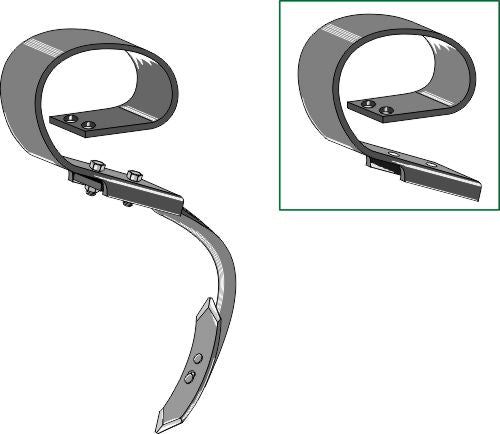 Enzo spring tine