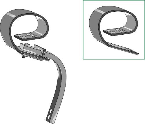 G-spring tine