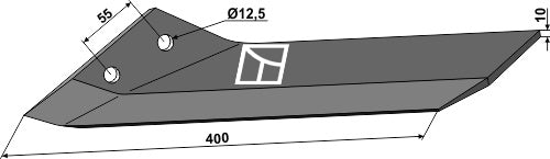 Replacement wings - left