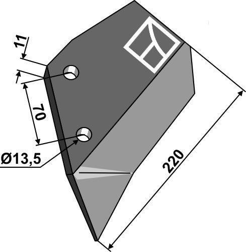 Replacement wings - left