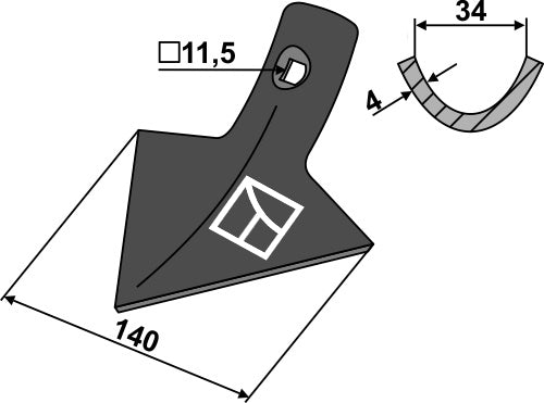 Sweep 140mm