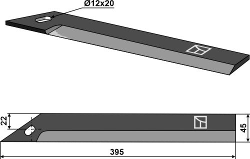 Top blade