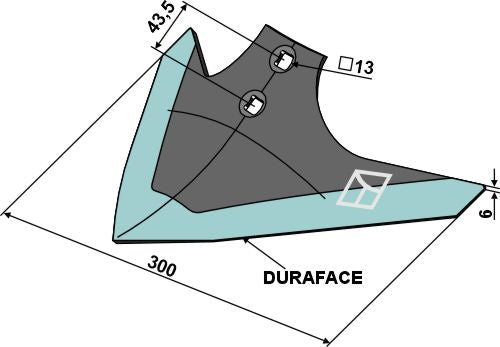 Jointer 300mm - DURAFACE
