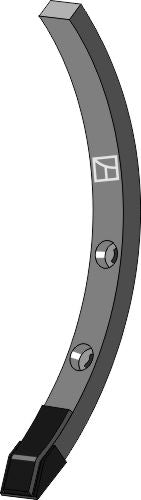 Narrow share Delta Flex hard metal faced