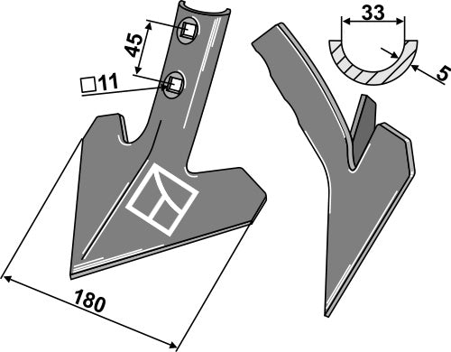 Sweep 180mm