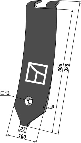 Centre guideboard