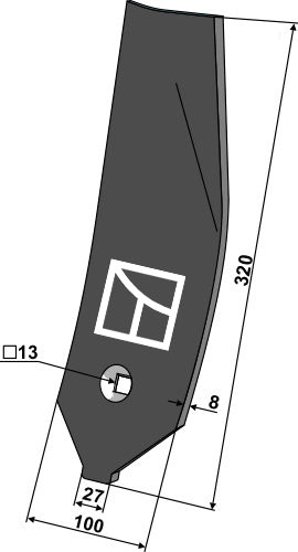 Guideboard - left