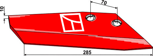 Replacement wing - right